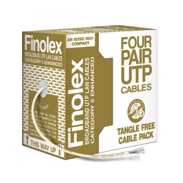 Finolex UTP 4 PAIR CAT 5E CCA LAN CABLE